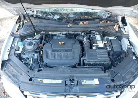 2018 Volkswagen Tiguan 2.0T Se/2.0T Sel из США, поврежденный, VIN 3VV2B7AX0JM007442